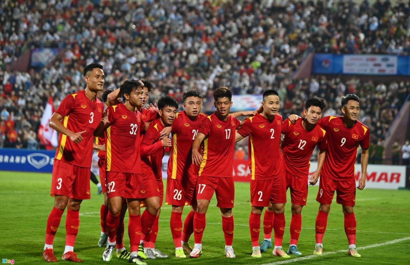 U23 Viet Nam va tran dau nguoi o,  nguoi ve anh 2