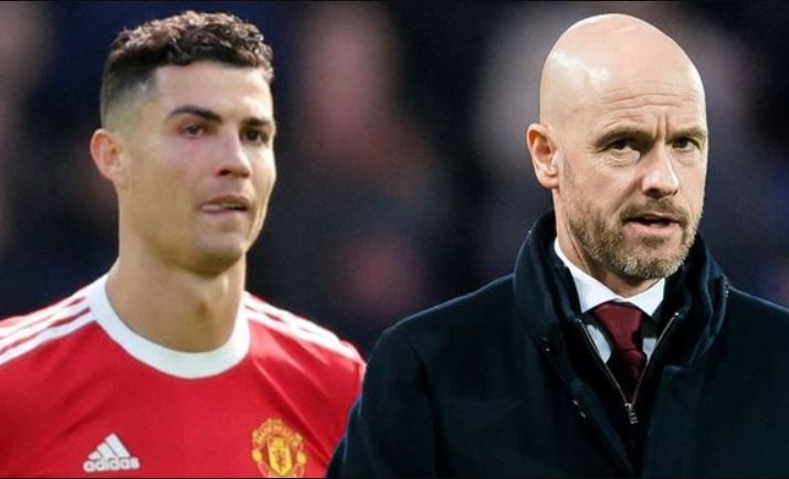 HLV Ten Hag canh bao Ronaldo cung dong doi hinh anh
