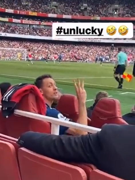 Matic che nhao CDV Arsenal anh 1