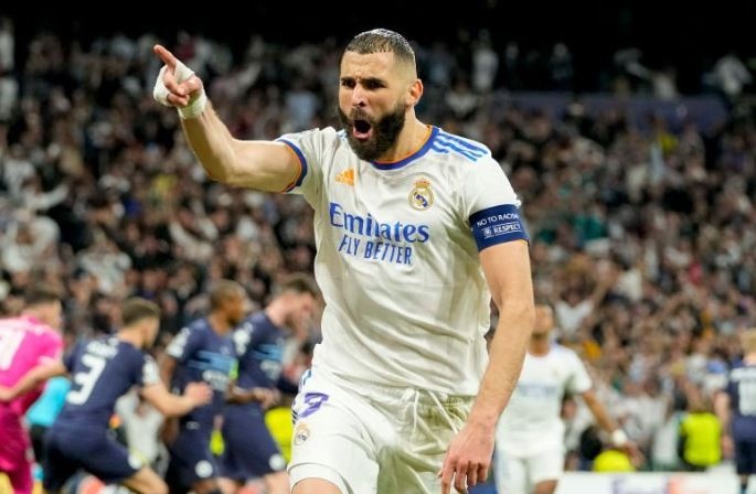 Benzema san bang ky luc cua Ronaldo tai Champions League anh 2