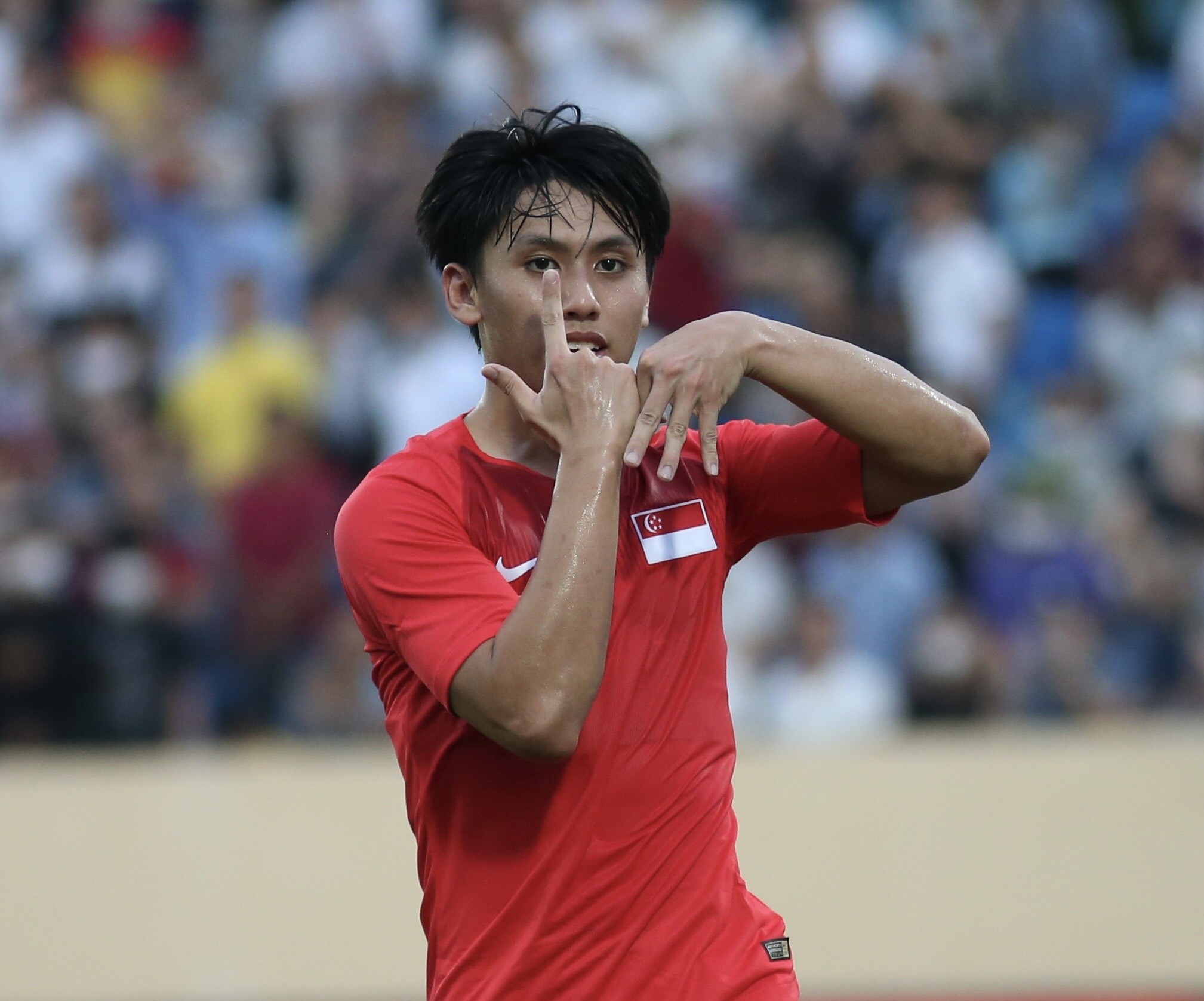 U23 Lao vo oa sau cu sut xa tung luoi Singapore anh 10