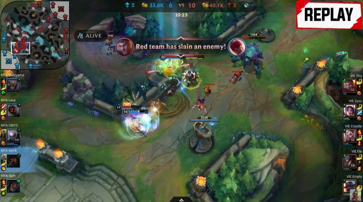 Doi Toc Chien Viet Nam toan thang o vong bang SEA Games anh 1