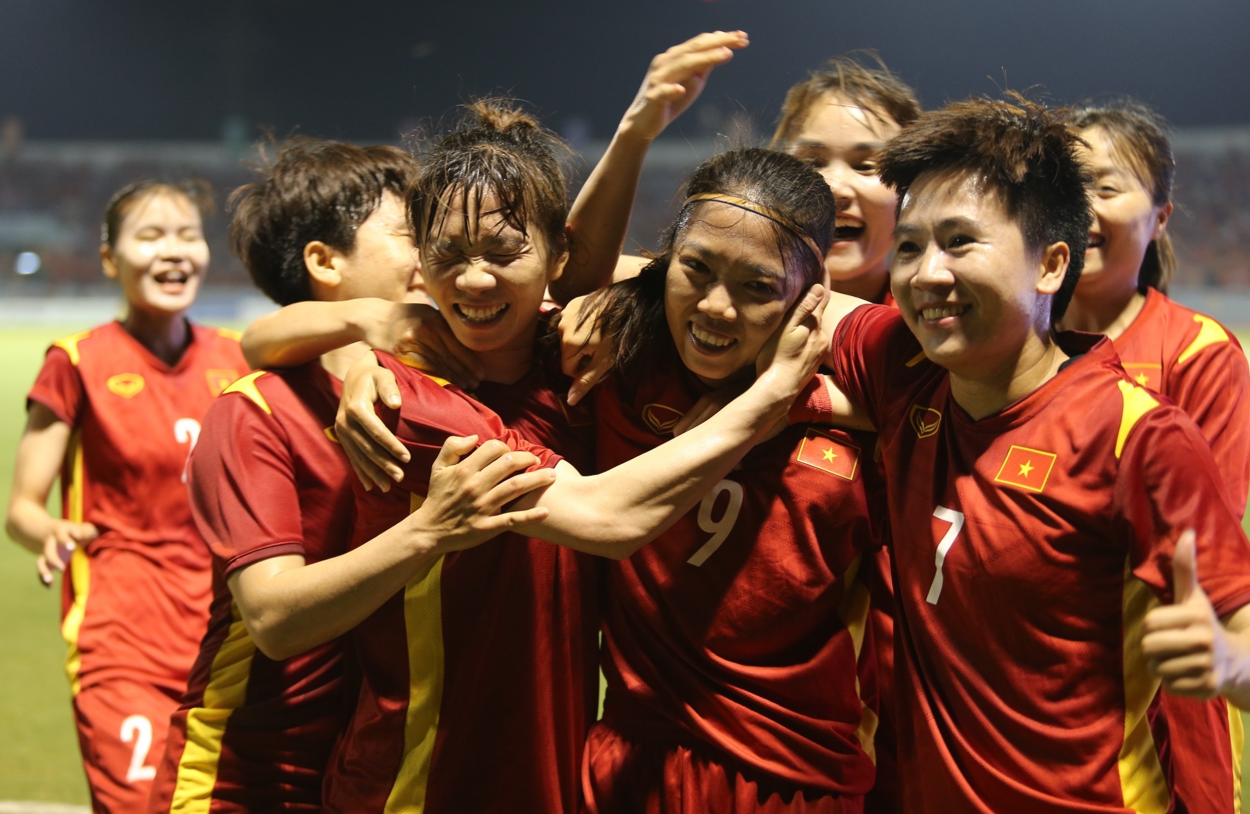 Tuyen nu Viet Nam vs Myanmar anh 1