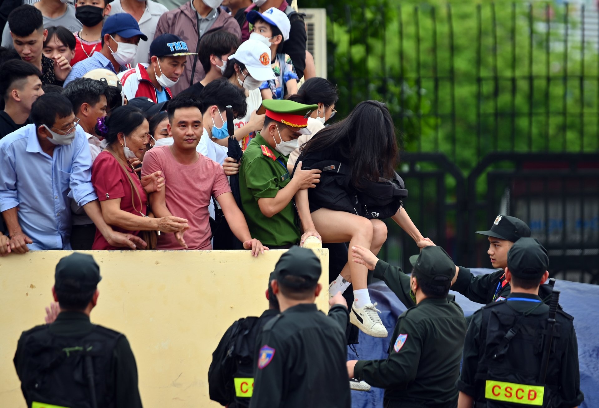 CDV Nam Dinh tran xuong san o tran Thai Lan gap Indonesia anh 3