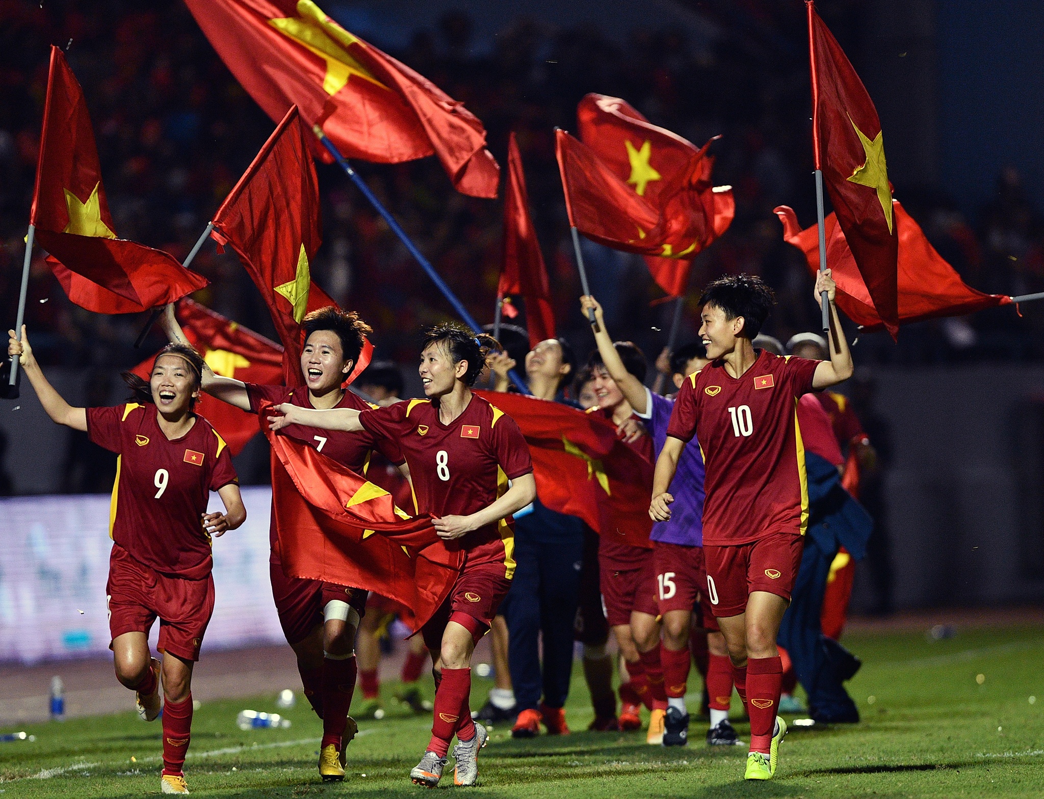 Tuyen nu Viet Nam ha Thai Lan de gianh HCV o SEA Games 31 hinh anh