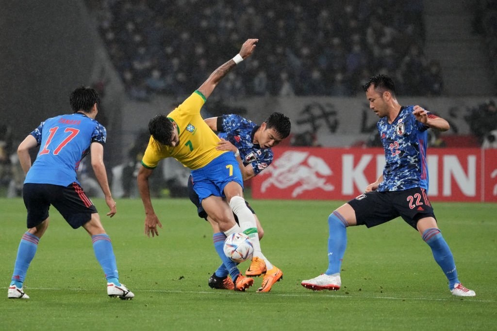 Brazil dau Nhat Ban anh 1