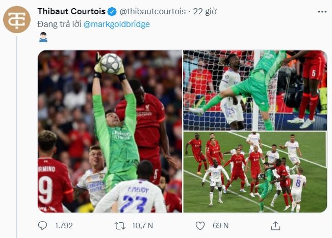 Courtois dap tra khi bi so sanh voi De Gea anh 1