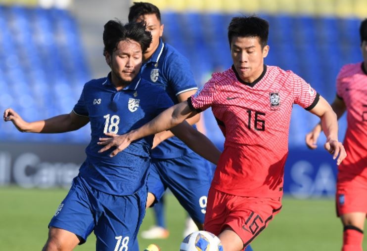 Thai Lan bi loai tu vong bang U23 chau A hinh anh