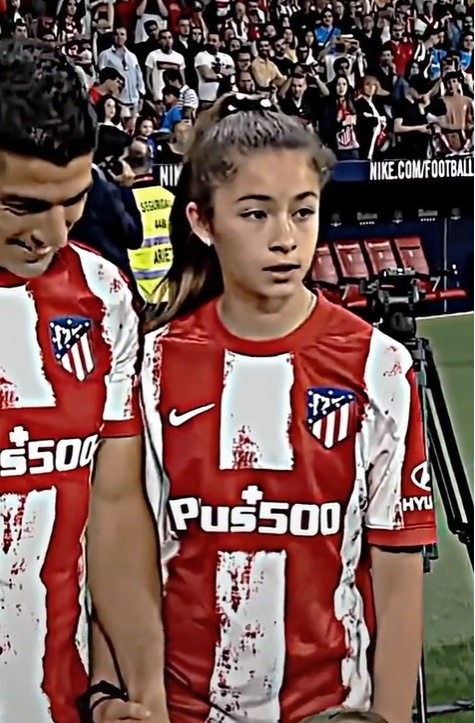 Con gái Luis Suarez trở thành hiện tượng mạng xã hội ảnh 2 Con gai Luis Suarez tro thanh hien tuong mang xa hoi anh 2