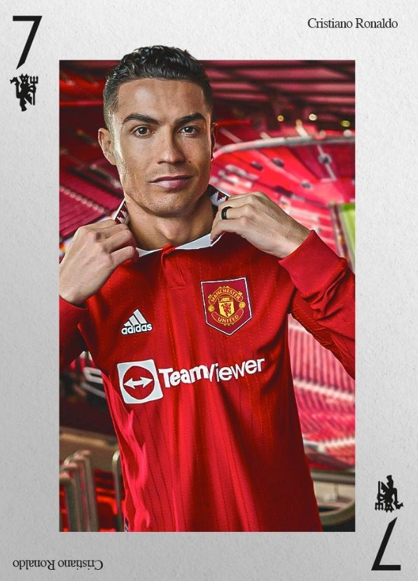 Ronaldo quang cao ao dau moi cho Man United anh 1