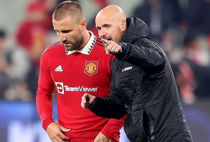 HLV Ten Hag noi gian voi hoc tro hinh anh