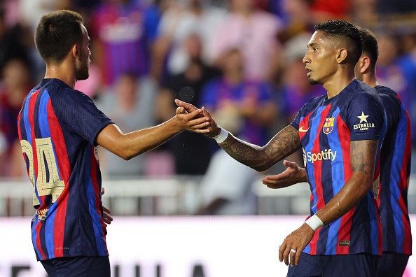 Tan binh Raphinha toa sang trong tran thang 6-0 cua Barcelona anh 1