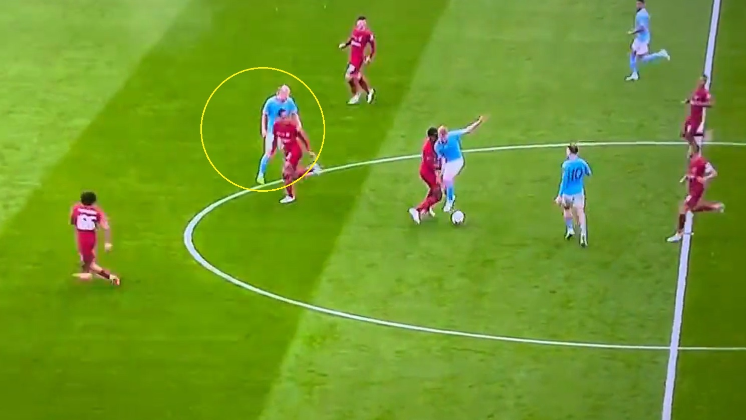 De Bruyne noi cau voi Haaland anh 1