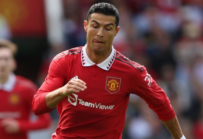 Ronaldo bi thay som trong tran hoa cua Man United hinh anh