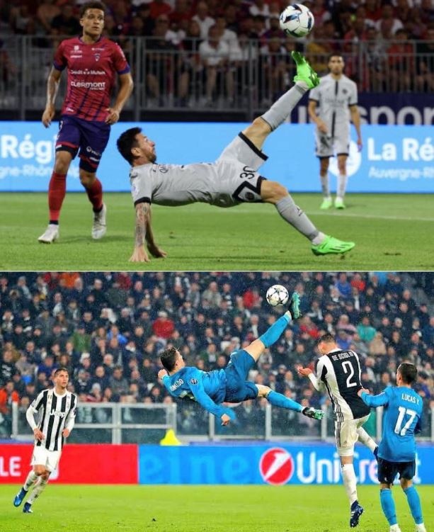 Chi gai Ronaldo che bai sieu pham cua Messi anh 1