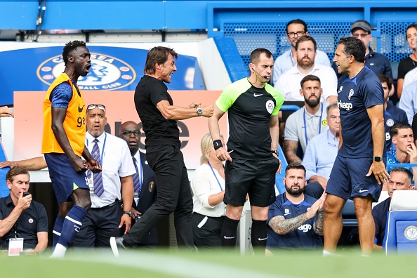 HLV Conte,  Tuchel nhan the do sau 2 lan xo xat anh 5