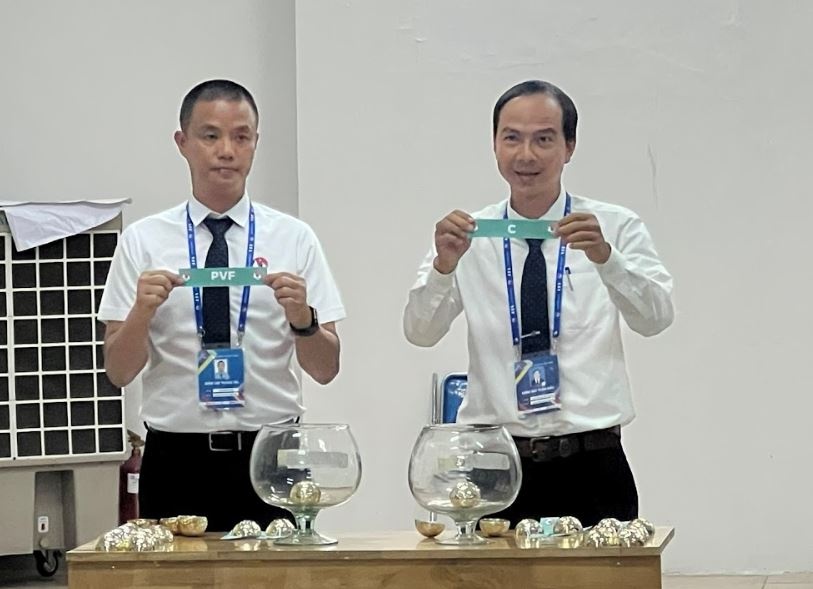 Ket qua boc tham chia bang VCK U17 Quoc gia 2022 hinh anh