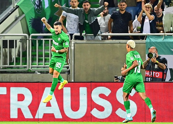 Roma dau Ludogorets anh 1