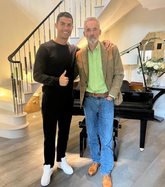 Ronaldo gap Jordan Peterson anh 1