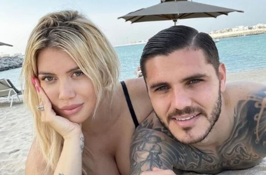 Mauro Icardi va Wanda Nara ly than hinh anh