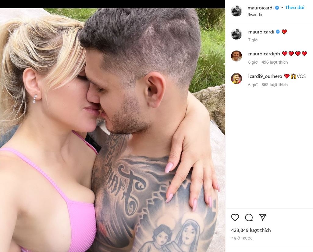 Wanda Nara tai hop Icardi anh 1