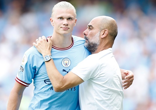 Pep Guardiola khong thich phat ngon cua Haaland hinh anh