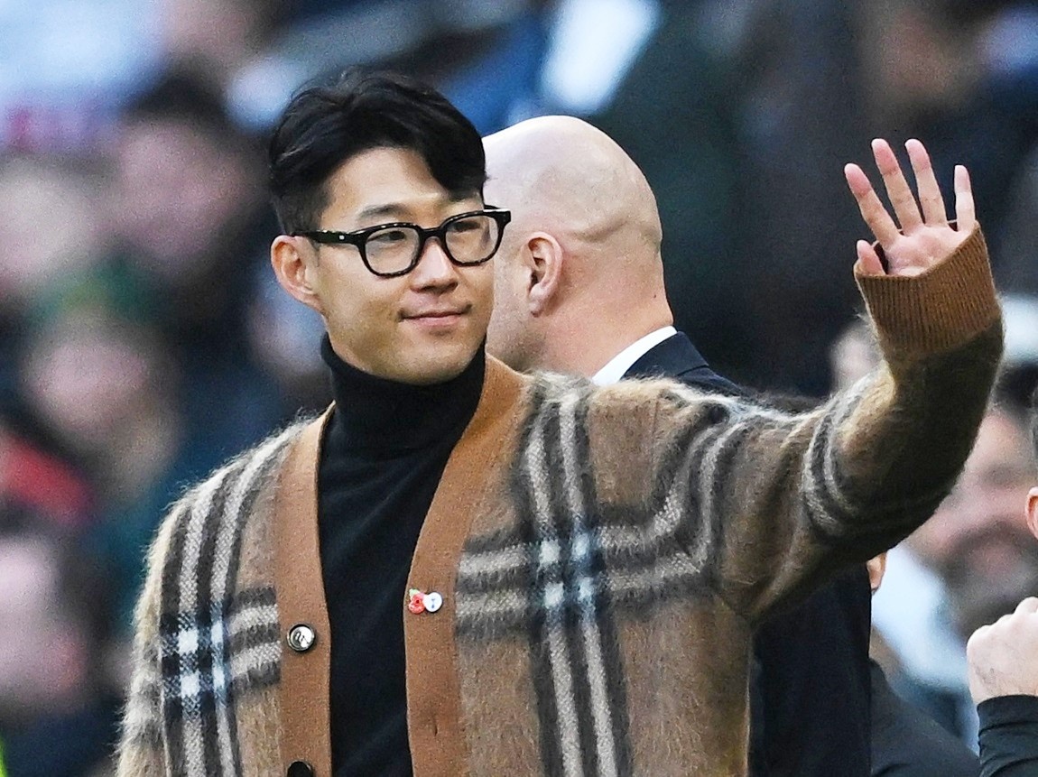 Ve ngoai cua Son Heung-min sau phau thuat hinh anh