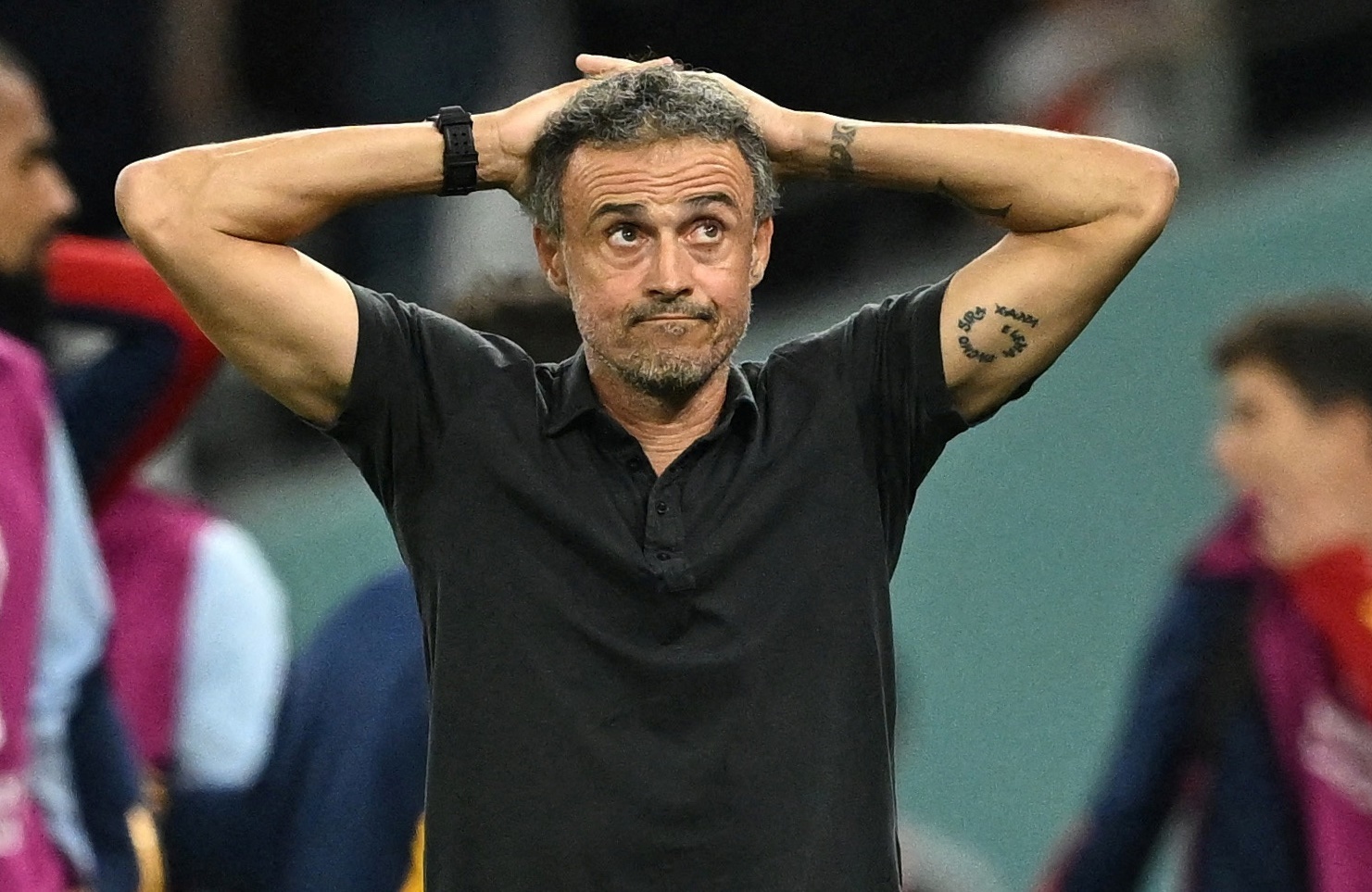 HLV Tay Ban Nha mia mai Morocco hinh anh