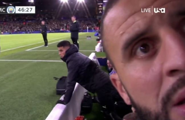 Kyle Walker be camera tai san Elland Road hinh anh