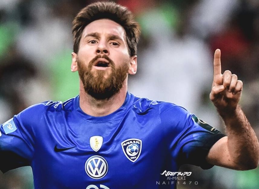 CLB kinh dich cua Al Nassr ban ao dau Messi hinh anh