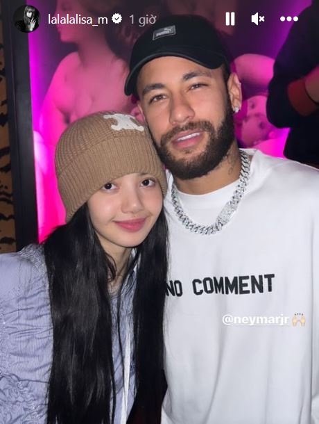 Lisa gap Neymar anh 1