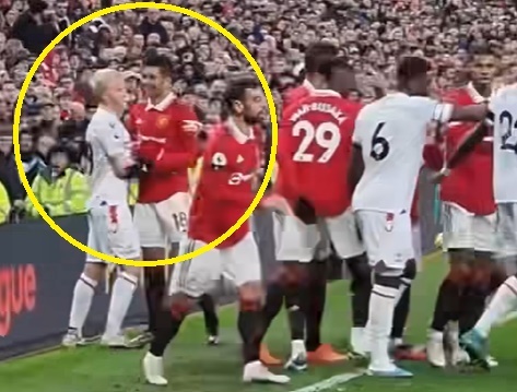 Casemiro bi treo gio anh 1