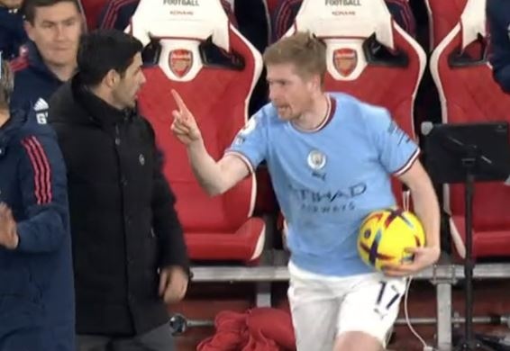 De Bruyne noi cau, chi mat HLV Arteta hinh anh