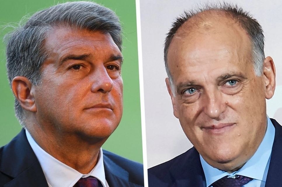 Chu tich Barca noi gian hinh anh