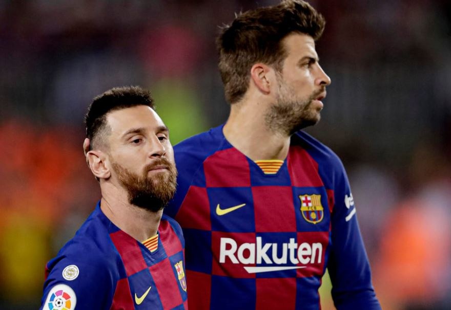 Pique khong duoc moi du tiec cua Messi tai Barcelona hinh anh