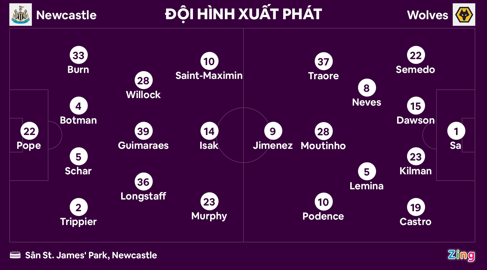 Newcastle dau Wolves anh 9