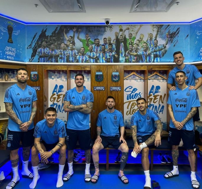 Messi hoi quan Argentina anh 1