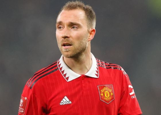 Eriksen sap tro lai hinh anh