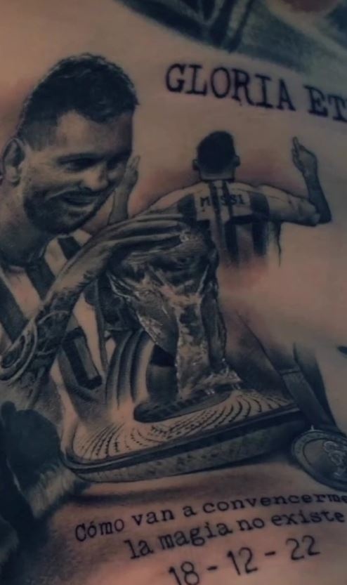 Otamendi xam hinh Messi anh 1