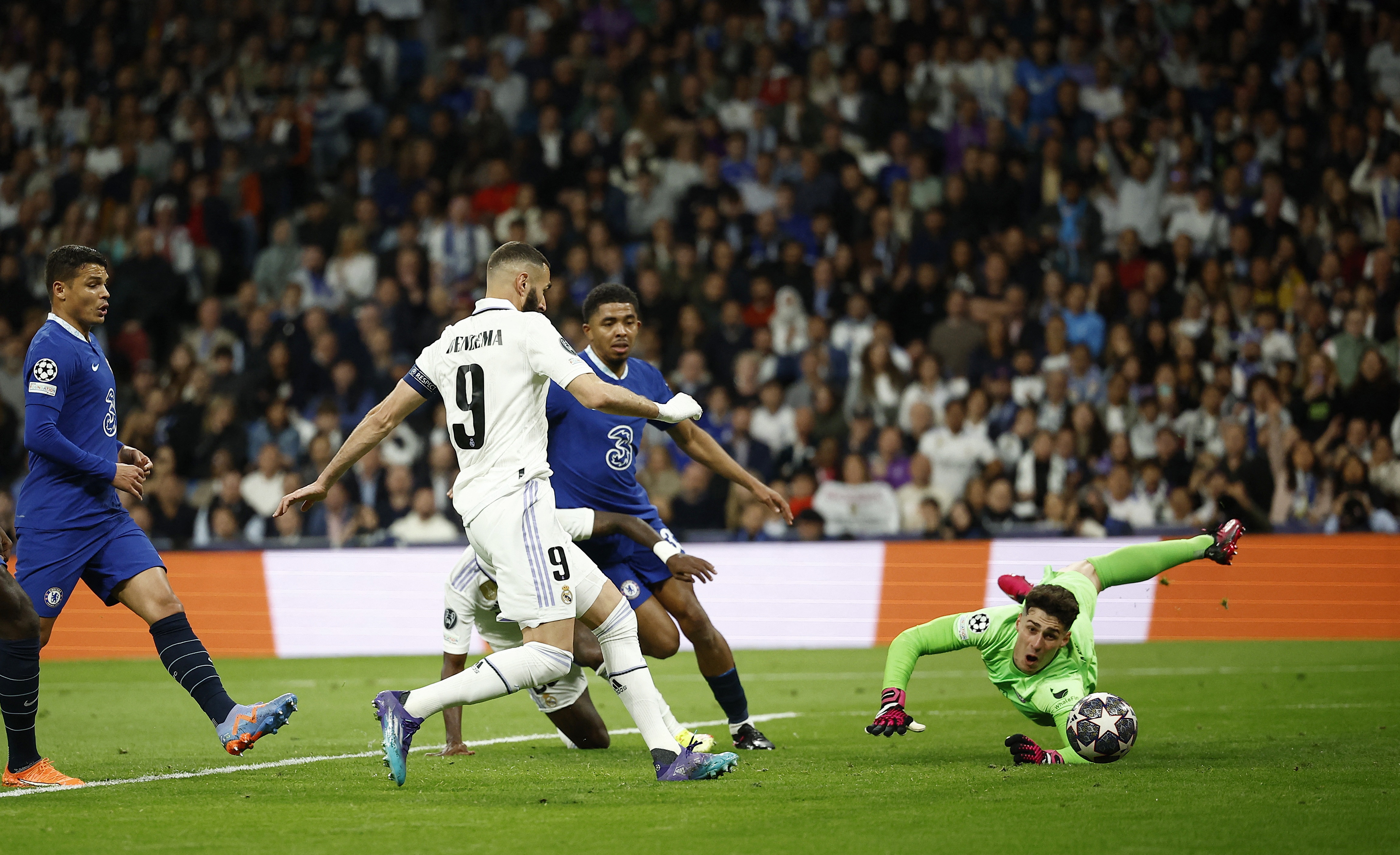 Real Madrid dau Chelsea anh 1