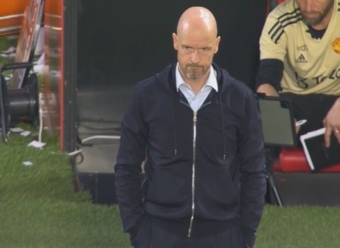 Phan ung cua HLV Ten Hag khi Maguire mac sai lam hinh anh