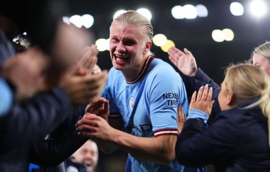 Pep Guardiola xep hang mung Haaland di vao lich su hinh anh