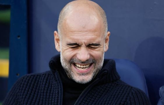 HLV Guardiola ghen voi Haaland hinh anh