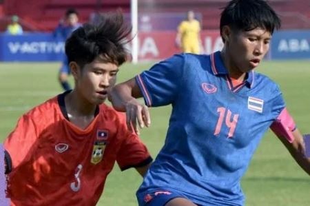 Thang 6-0, tuyen nu Thai Lan rong cua vao ban ket hinh anh