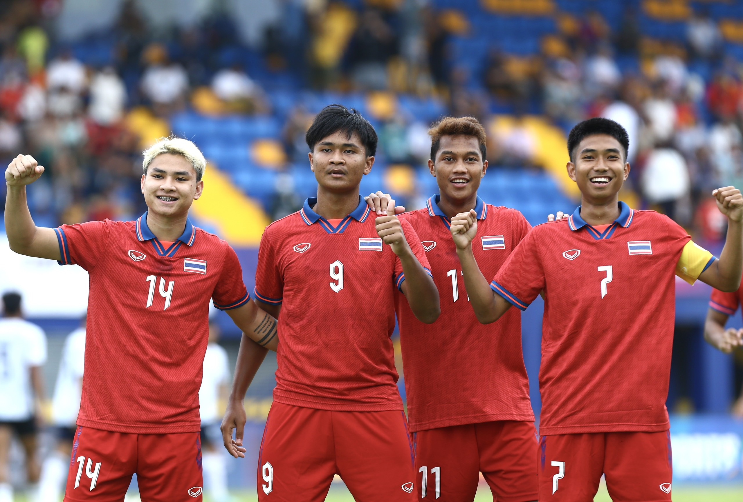 U22 Thai Lan dau Lao anh 1