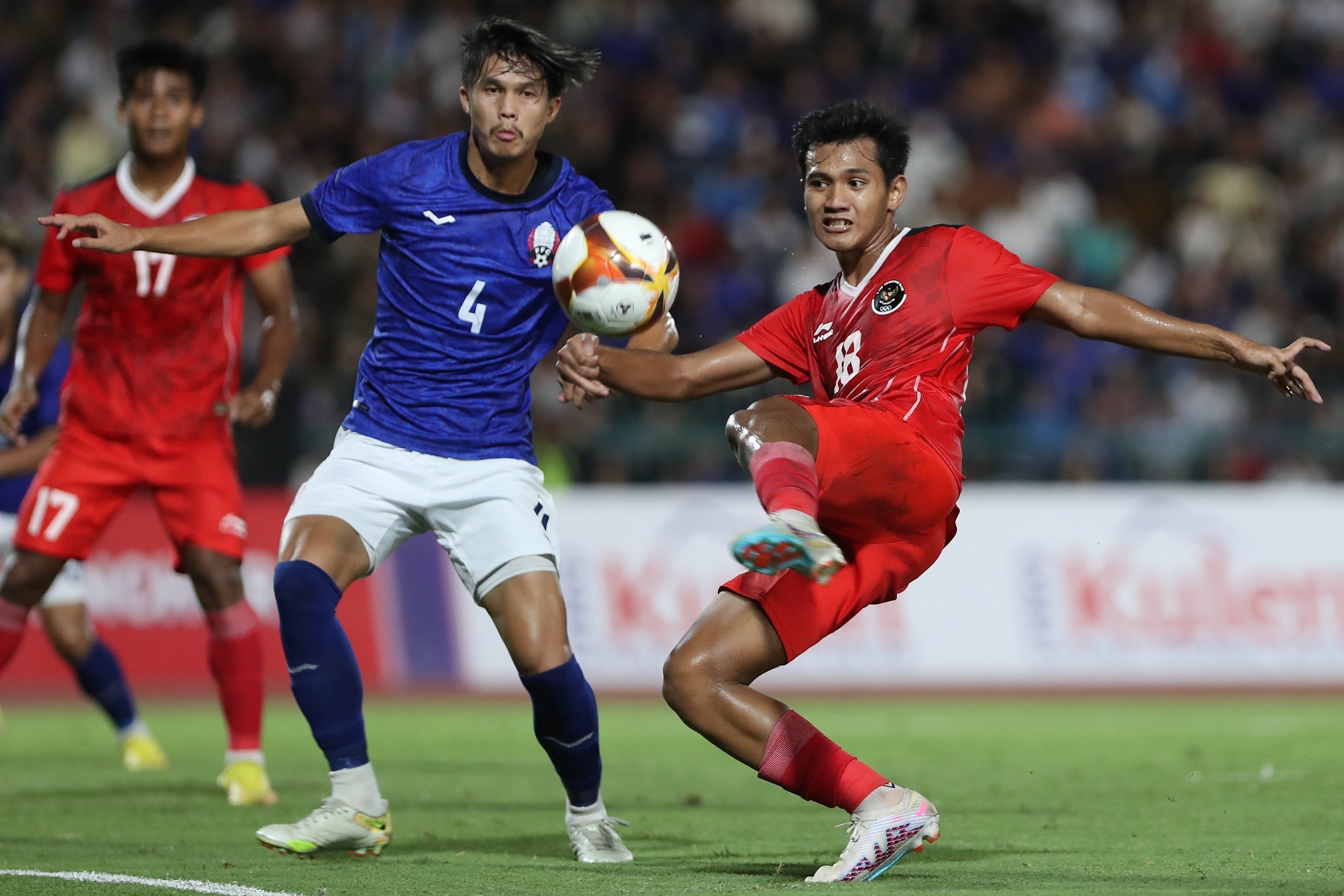 U22 Campuchia dau Indonesia anh 1