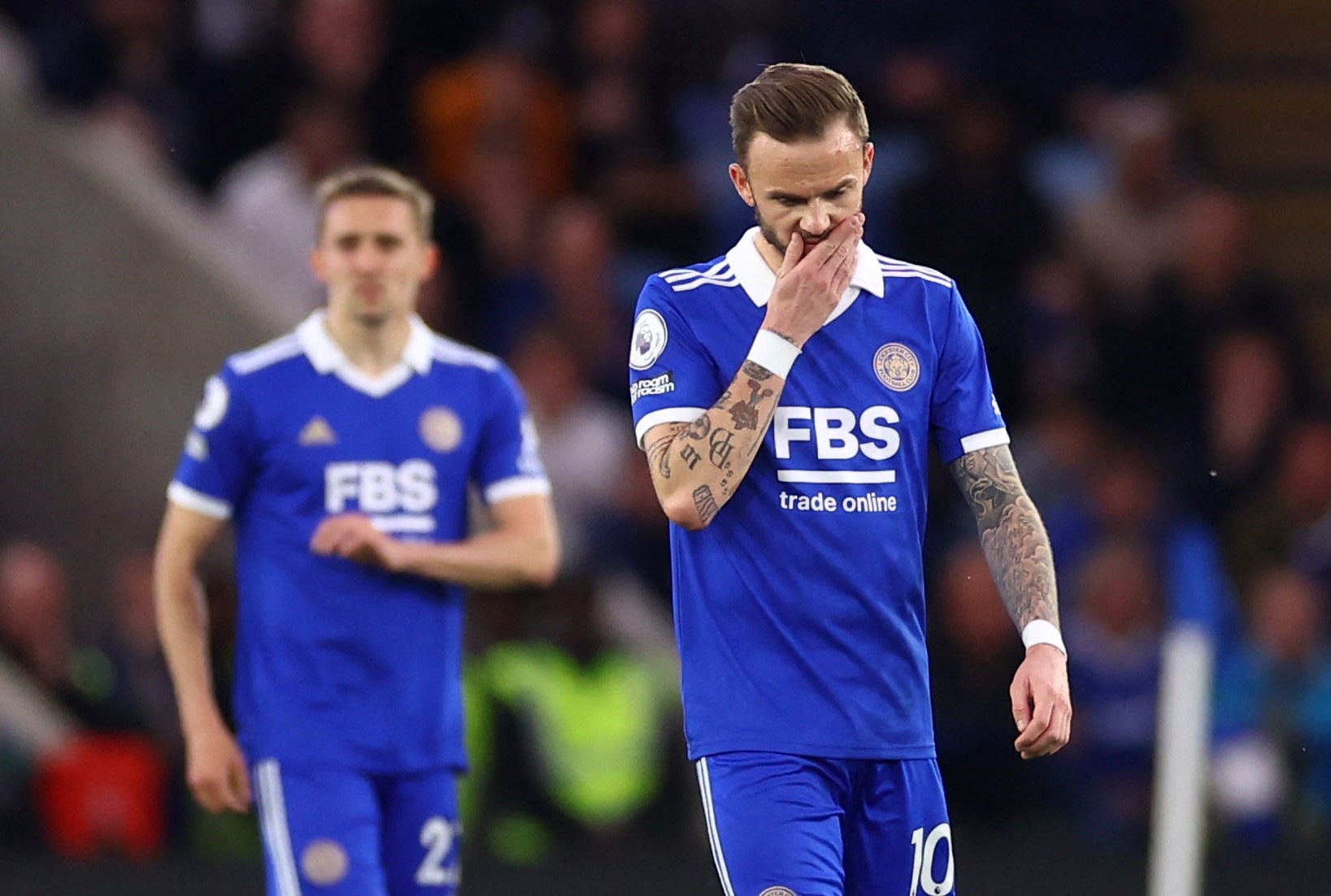 Leicester tien sat canh cua xuong hang hinh anh