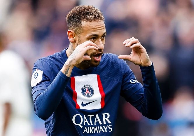 Neymar lai choc gian CDV PSG hinh anh
