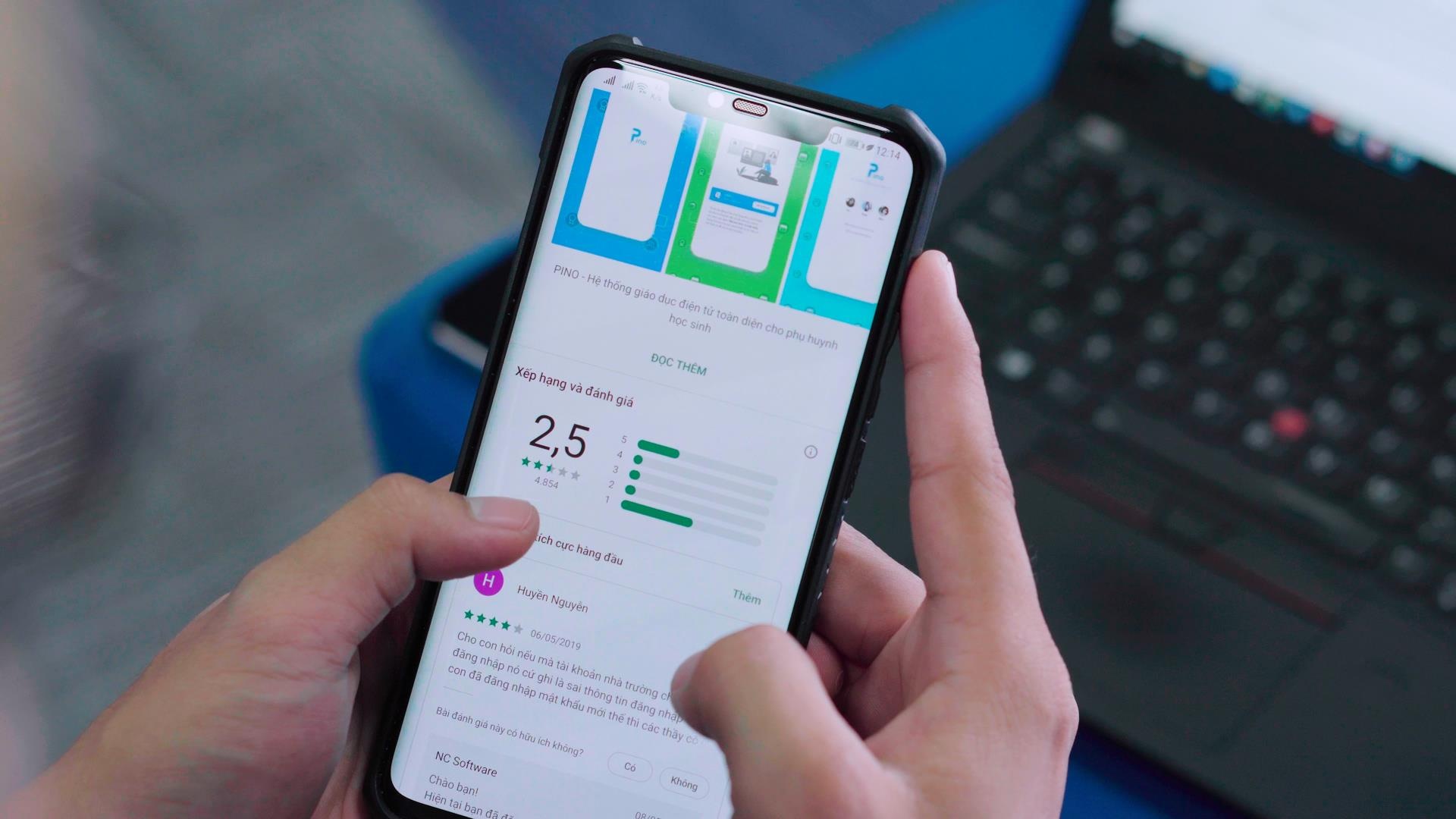 Website, app dich vu cong cua Nhat Cuong khong on dinh, thieu bao mat hinh anh