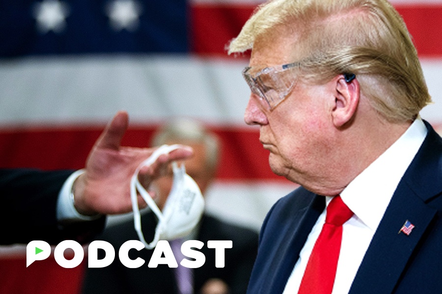 Nhin lai con duong thua cuoc vi dich benh cua Tong thong Trump hinh anh